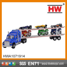 2016 new design plastic toy trailer truck toy